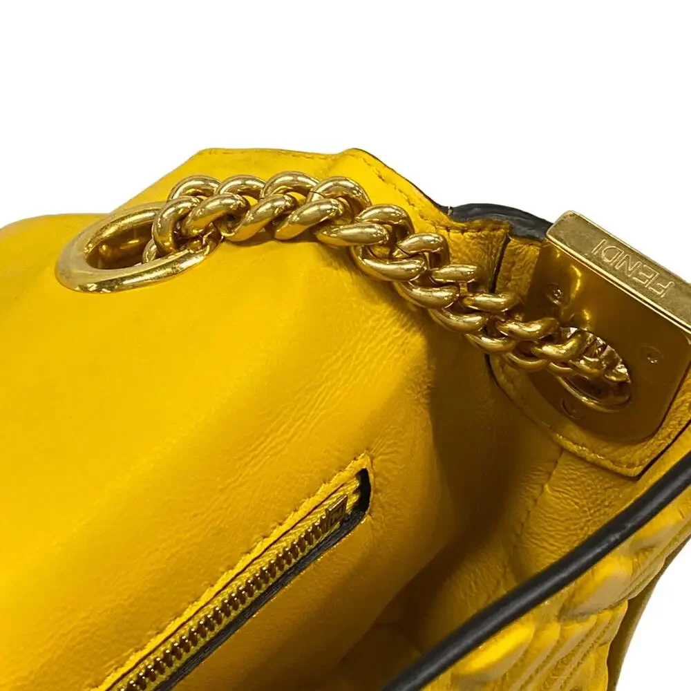 Fendi Baguette Chain Midi Shoulder Bag 8BR793